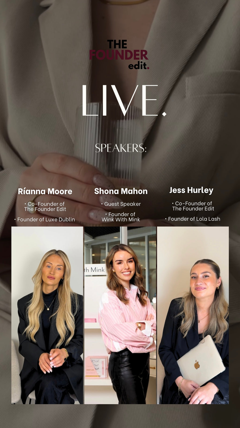 The Founder Edit LIVE.