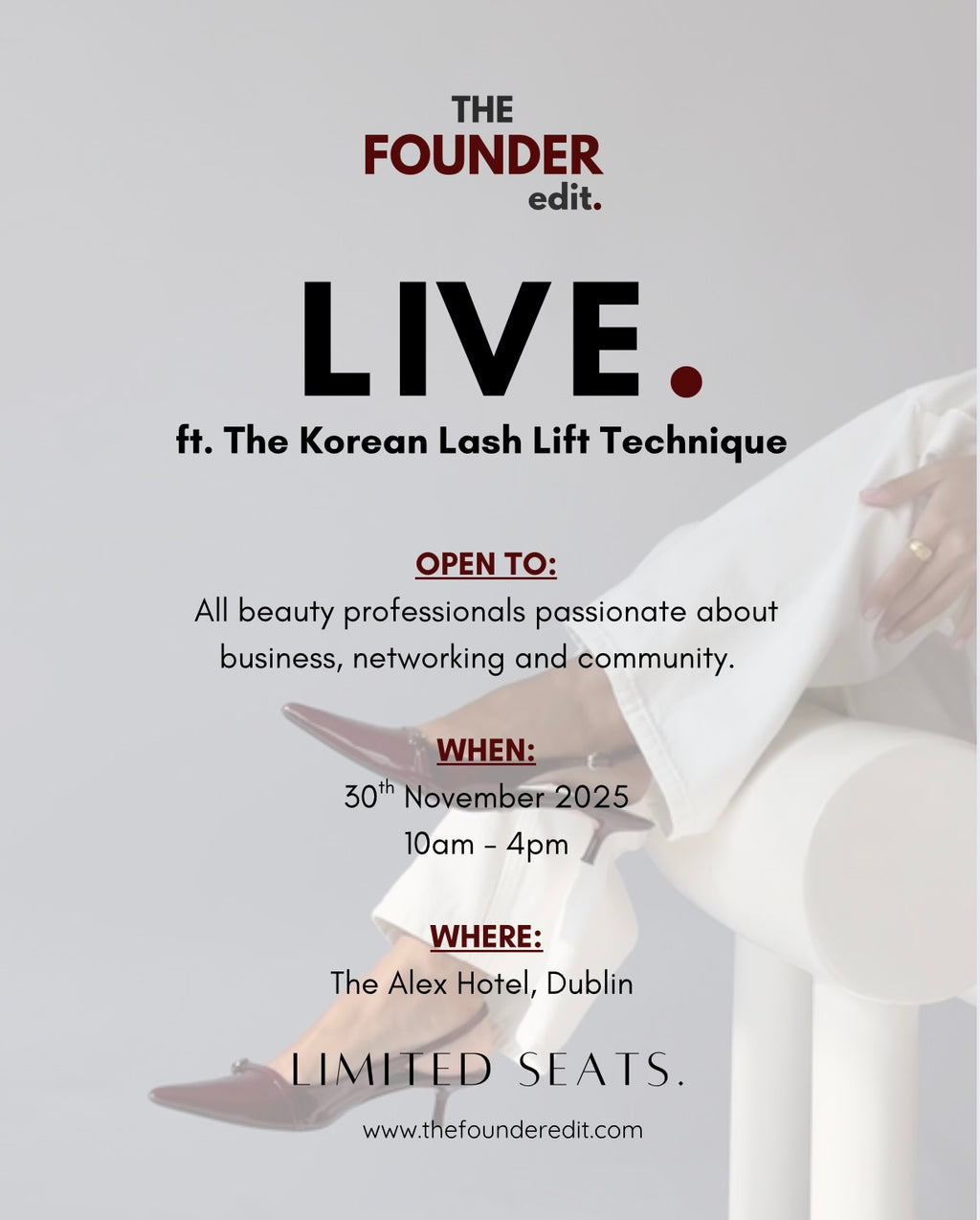 The Founder Edit LIVE.