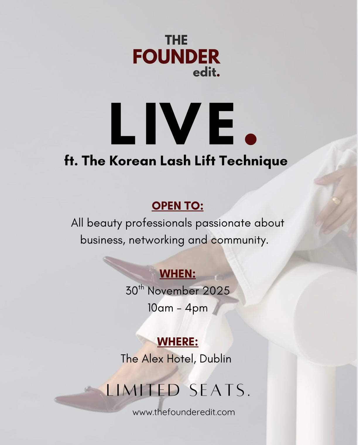 The Founder Edit LIVE.