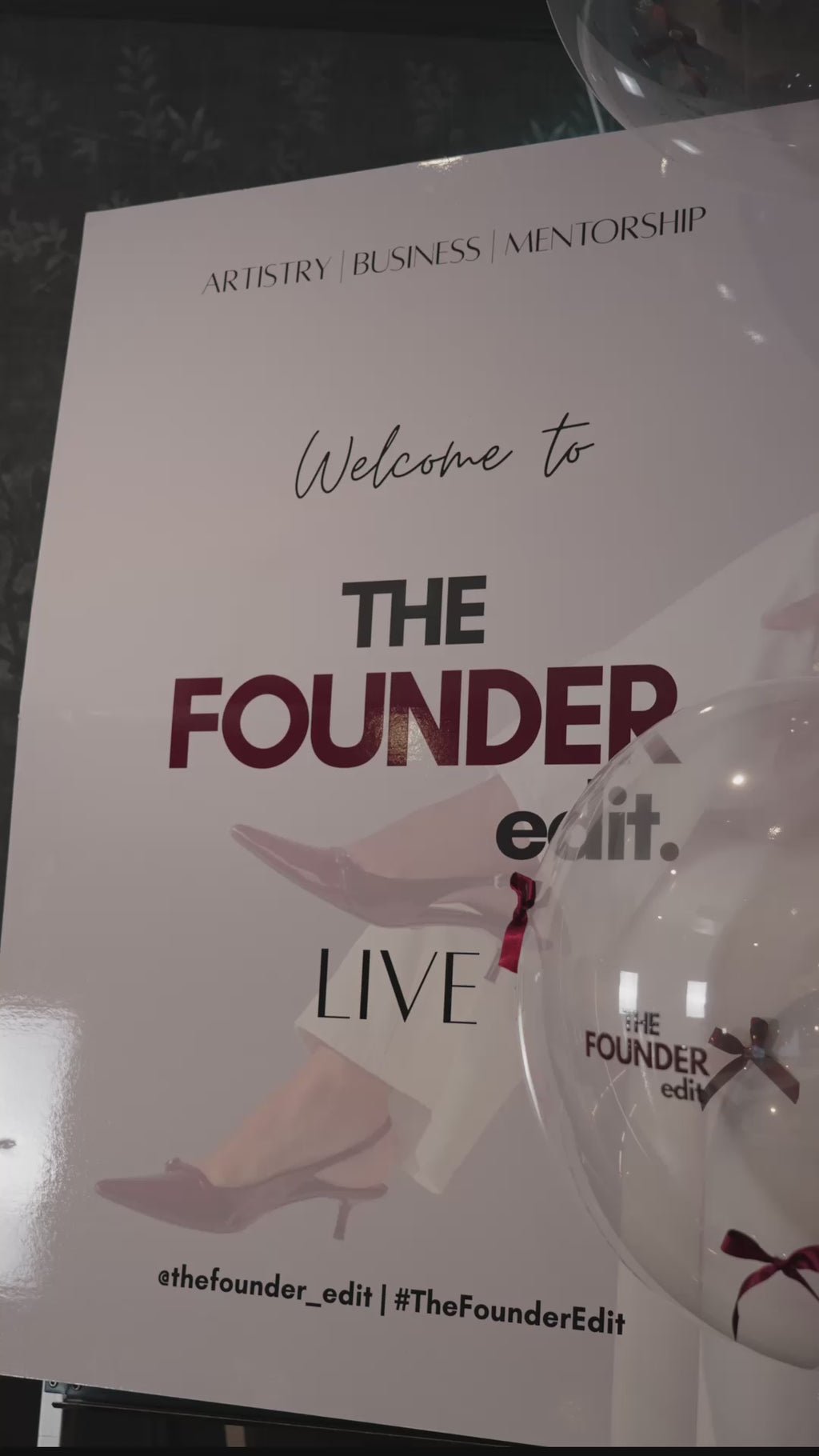 The Founder Edit LIVE. (June 2026)
